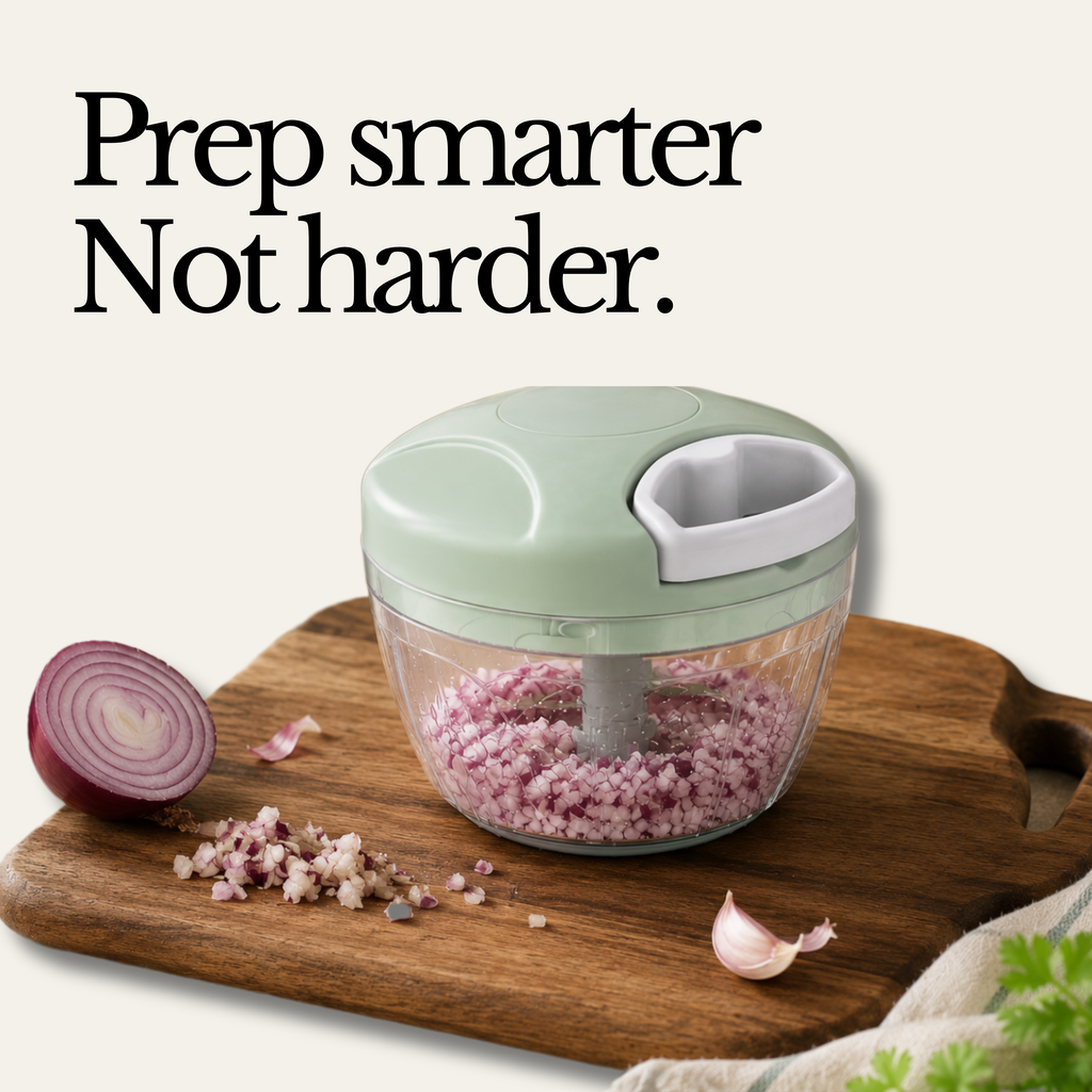 Easy Garlic, Onion & Herb Processor