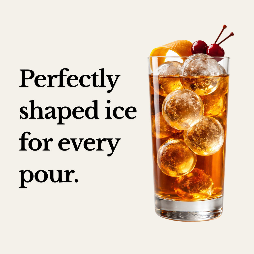 The Entertainer Ice Ball Moulds